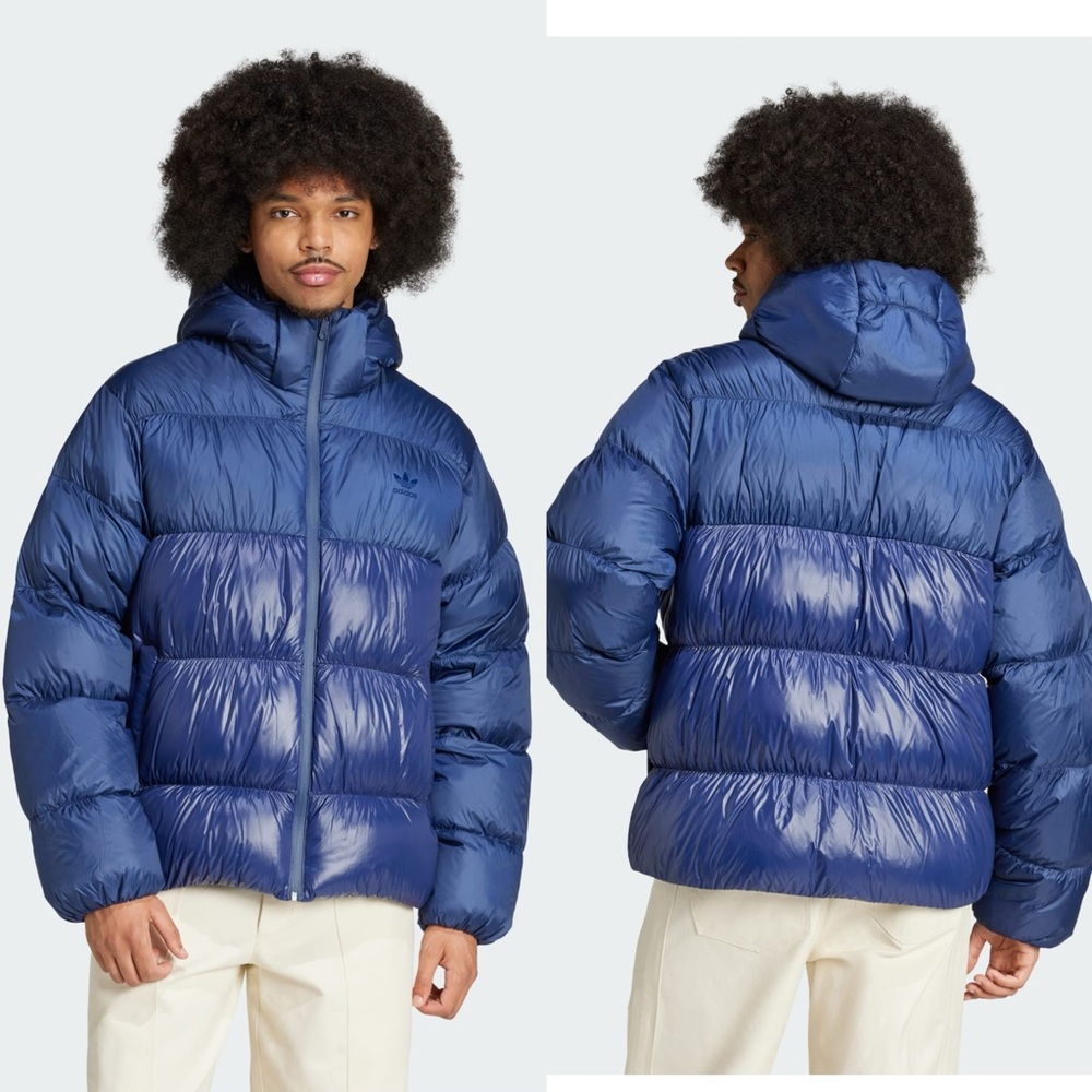 Adidas Originals Down Regen Hooded Puffer Jacket size M NWT